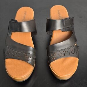 Bare Traps Women's 10 M Gigi Platform Slide Sandal Adjustable